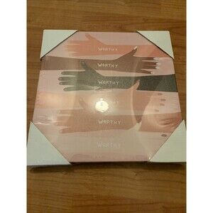 Oh Happy Dani Canvas Wall Art Frame 1-Piece 10"x10" Multi-Color